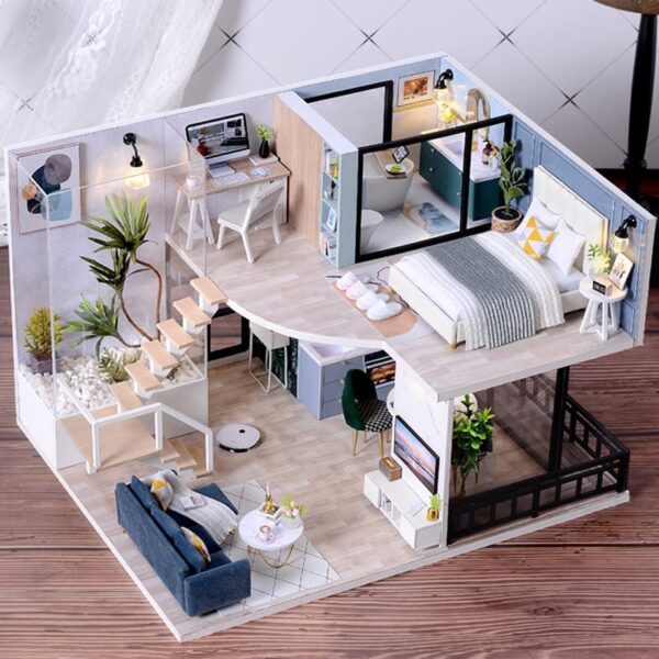 modern doll house