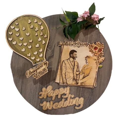 wedding photo wall art