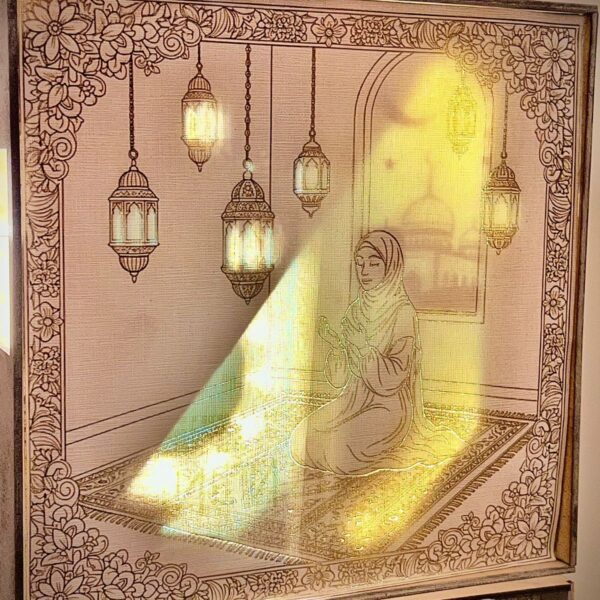 Peaceful Prayer shadow box