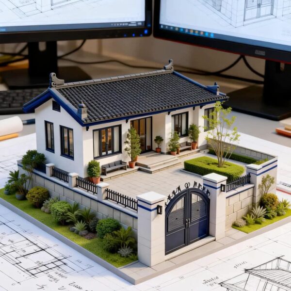 professional architectural scale maquette